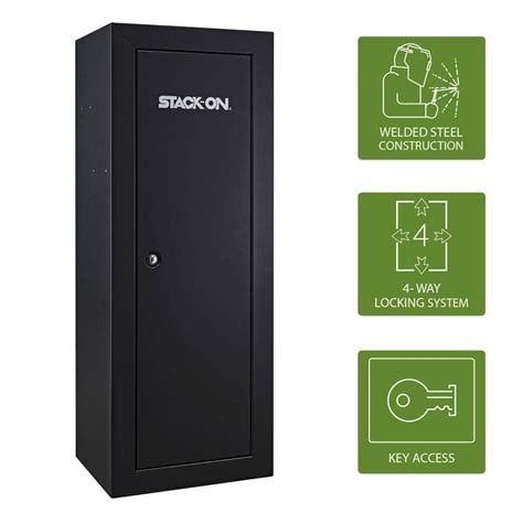 14 gun ready-to-assemble steel security cabinet|stack on 14 gun security cabinet.